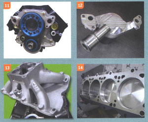 The 4500 series manifold is designed to compliment the 3V 225 heads