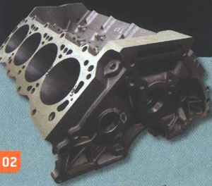 A World Products Man O War 9.2" deck block