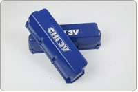 CHI Blue Powdercoated Rocker Covers
