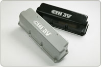 CHI Black Powdercoated Rocker Covers