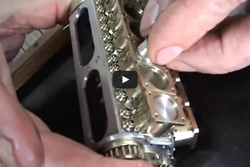 Smallest working V12 engine in the world!