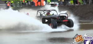 Street Jeep on Water